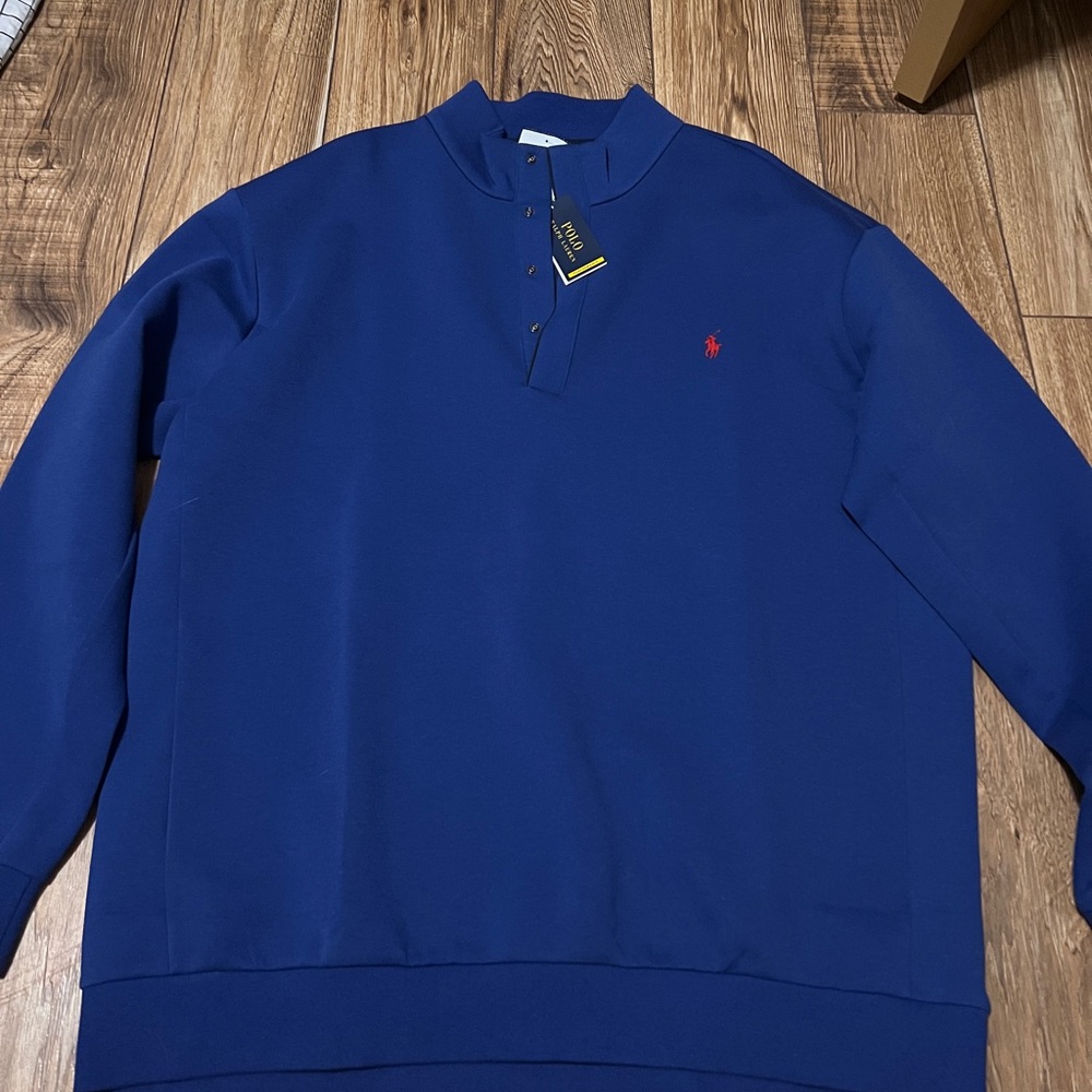 Ralph Lauren Blue Pullover Sweatshirt